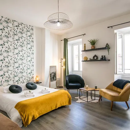Apartment Cap Jungle 2pers Centre-ville Fibre Millau